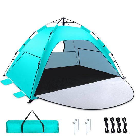 WARMTUYO Automatische Instant Pop Up Strandzelt