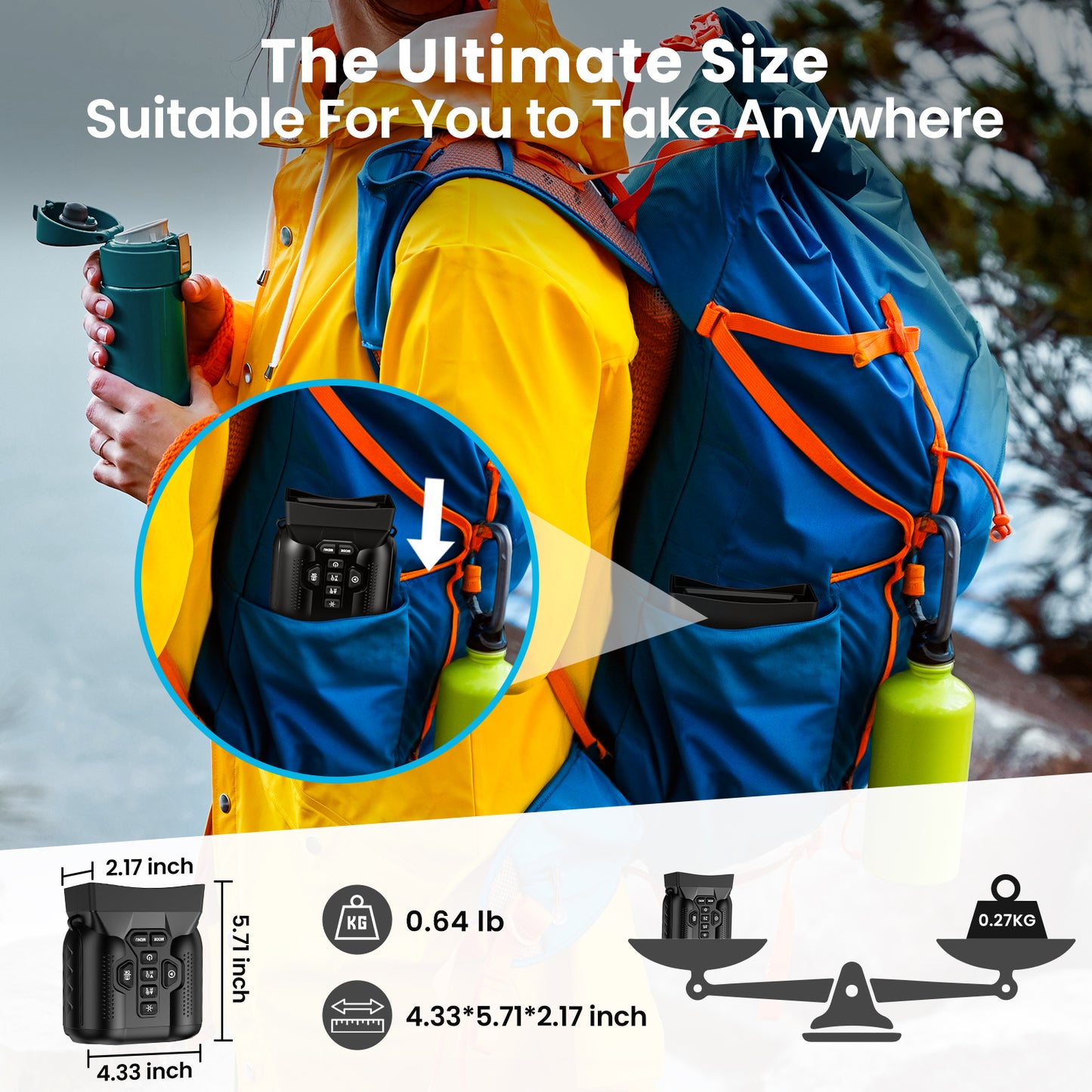 WARMTUYO Portable Night Vision Goggles | JA53
