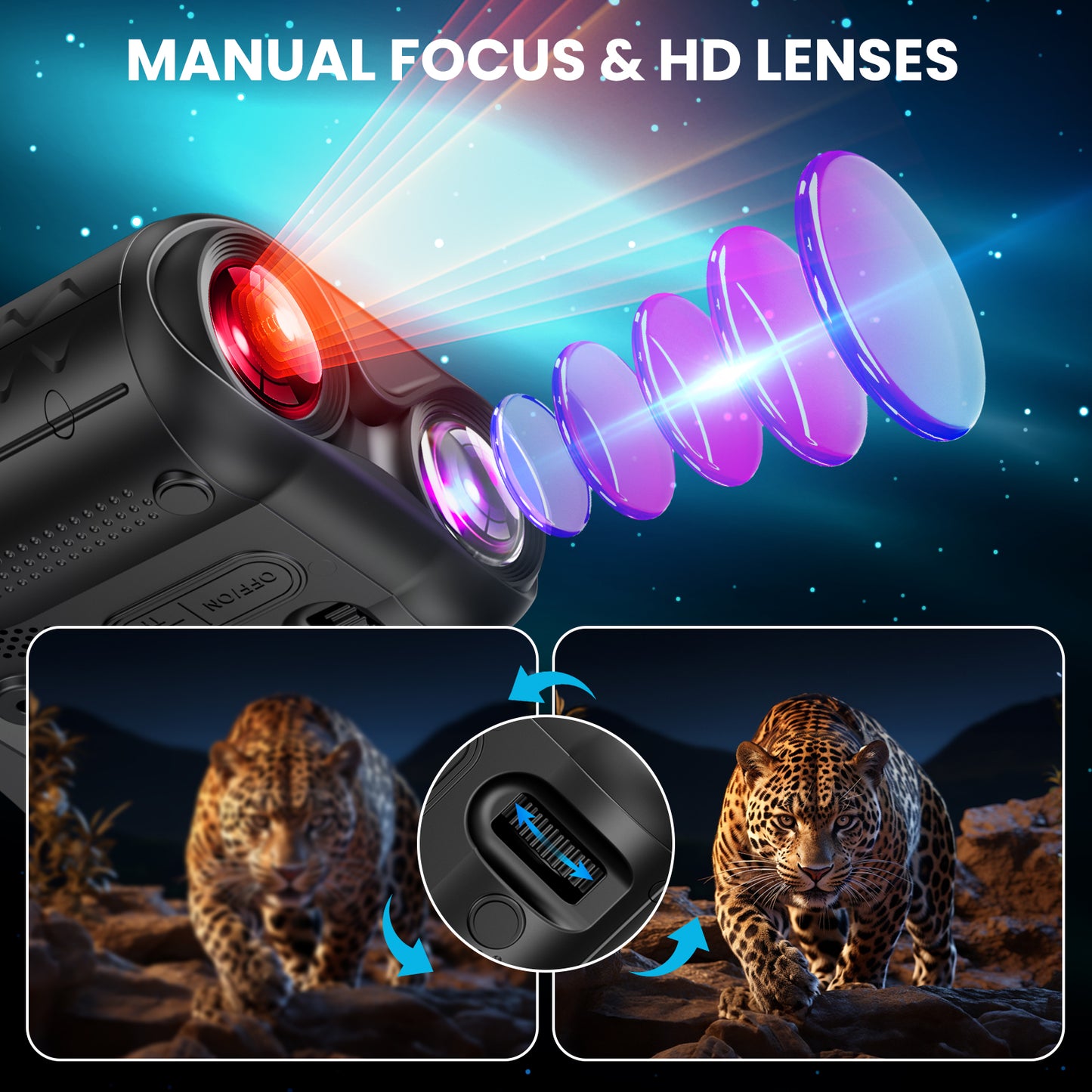 WARMTUYO Portable Night Vision Goggles | JA53