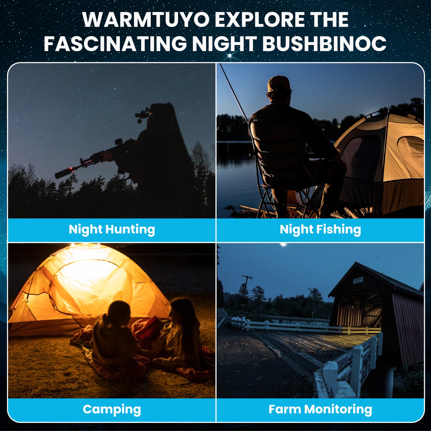 WARMTUYO Portable Night Vision Goggles | JA53