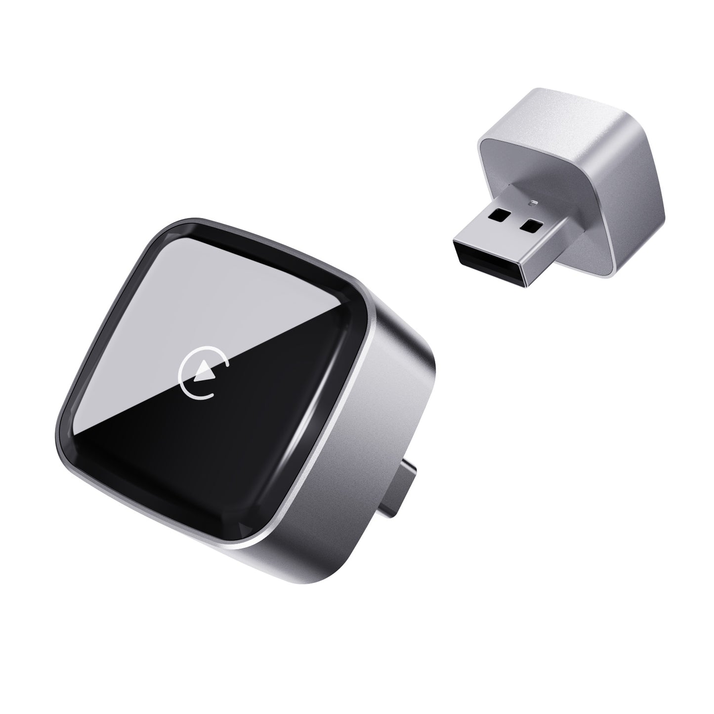 DIAMOOKY 2-in-1 Wireless CarPlay Adapter for Apple CarPlay & Android Auto, 2026 Plug & Play CarPlay Dongle Converts Wired to Wireless, Mini Bluetooth Car Play Adapter with Type-C Extension